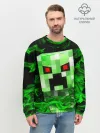Мужской свитшот базовый / MINECRAFT CREEPER