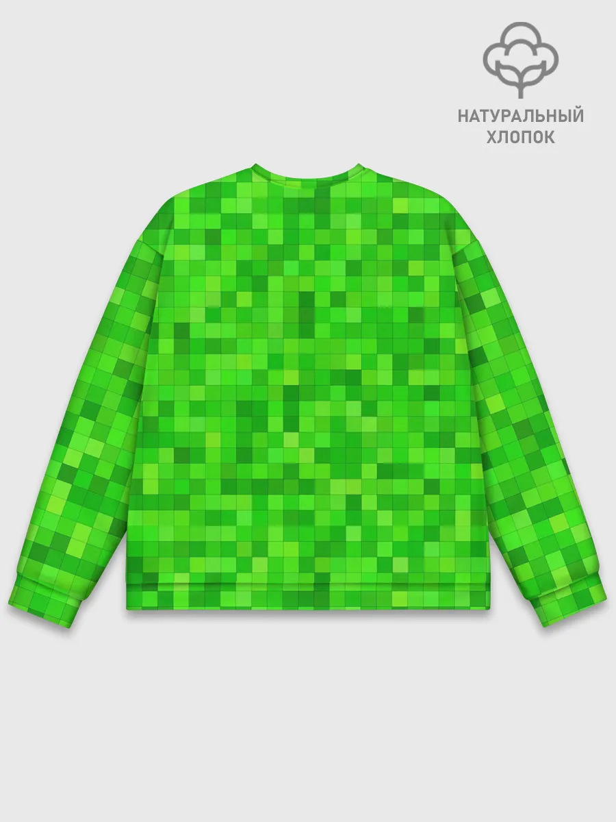 Мужской свитшот базовый / MINECRAFT CREEPER