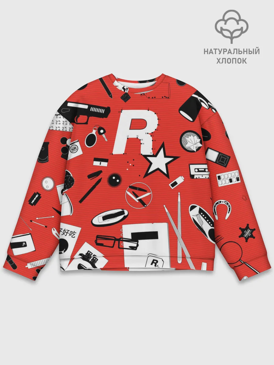 Мужской свитшот базовый / Rockstar