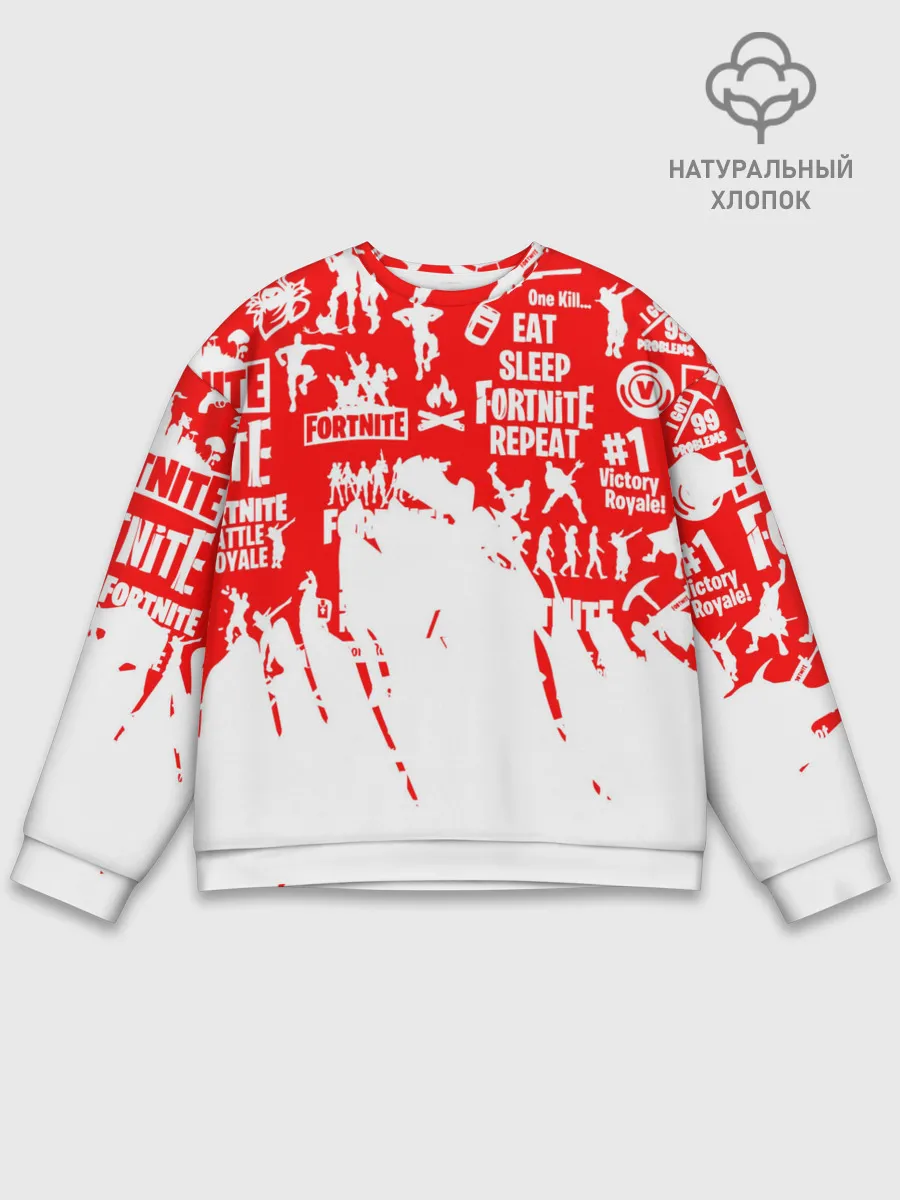 Мужской свитшот базовый / Fortnite