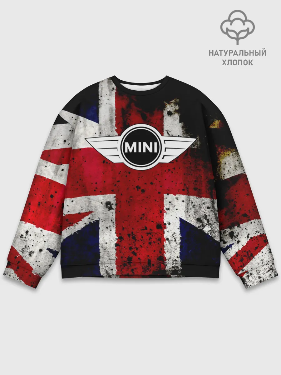 Мужской свитшот базовый / Mini Cooper