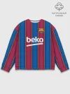 Мужской свитшот базовый / FC Barcelona 20/21