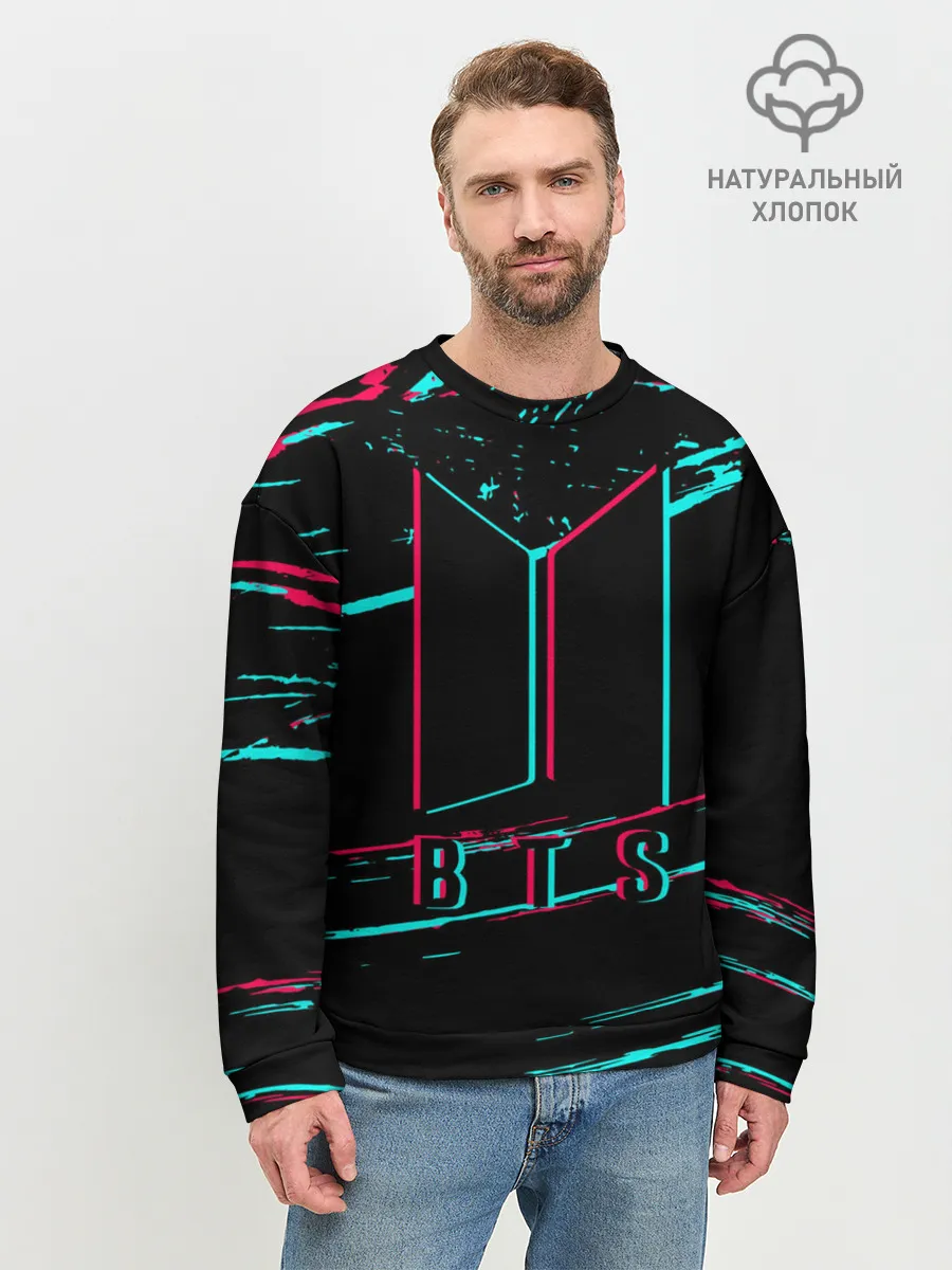 Мужской свитшот базовый / BTS