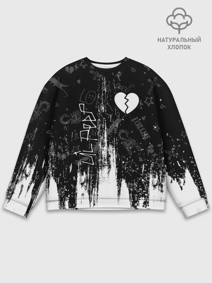 Мужской свитшот базовый / LIL PEEP / ЛИЛ ПИП