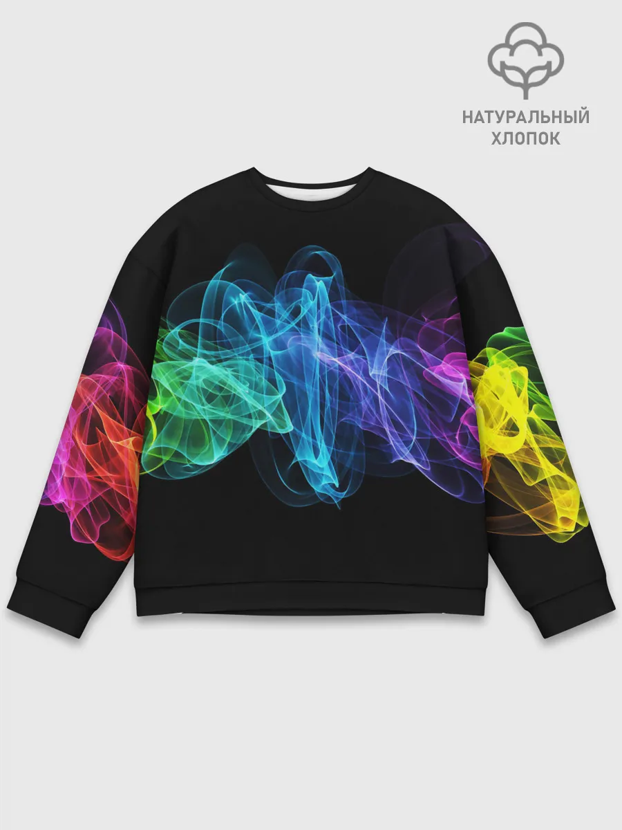 Мужской свитшот базовый / COLOR SMOKE