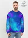 Мужской свитшот базовый / Космос