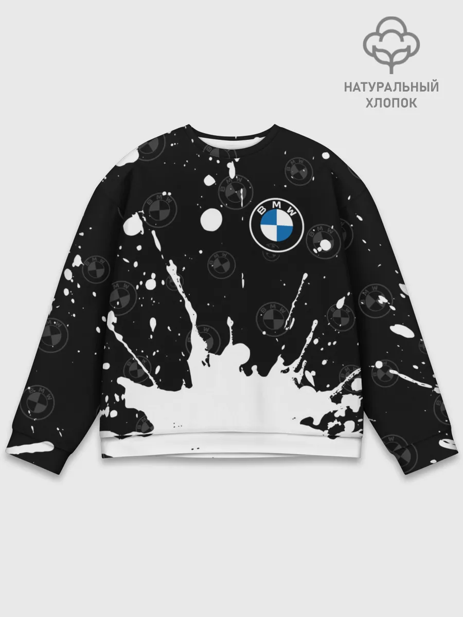 Мужской свитшот базовый / BMW / БМВ