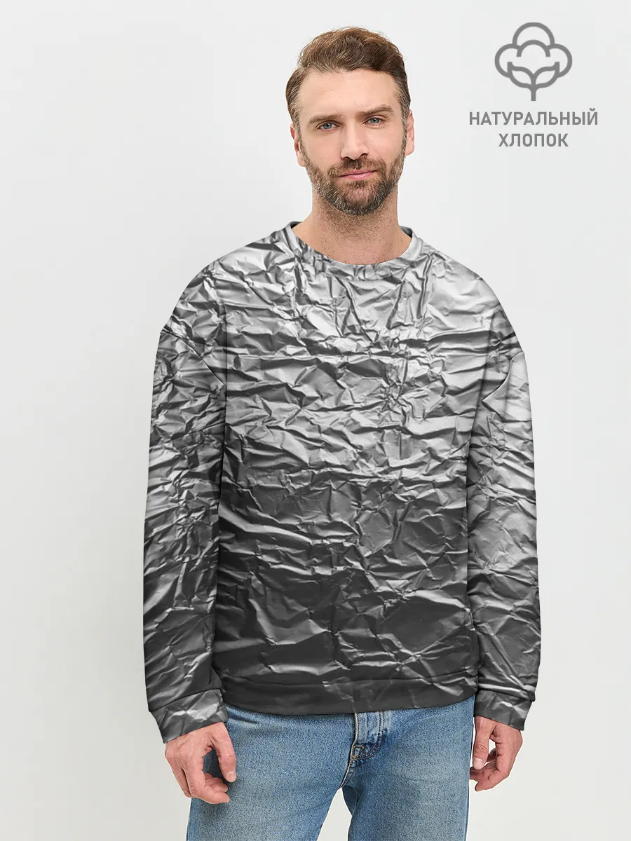 Мужской свитшот базовый / Фольга