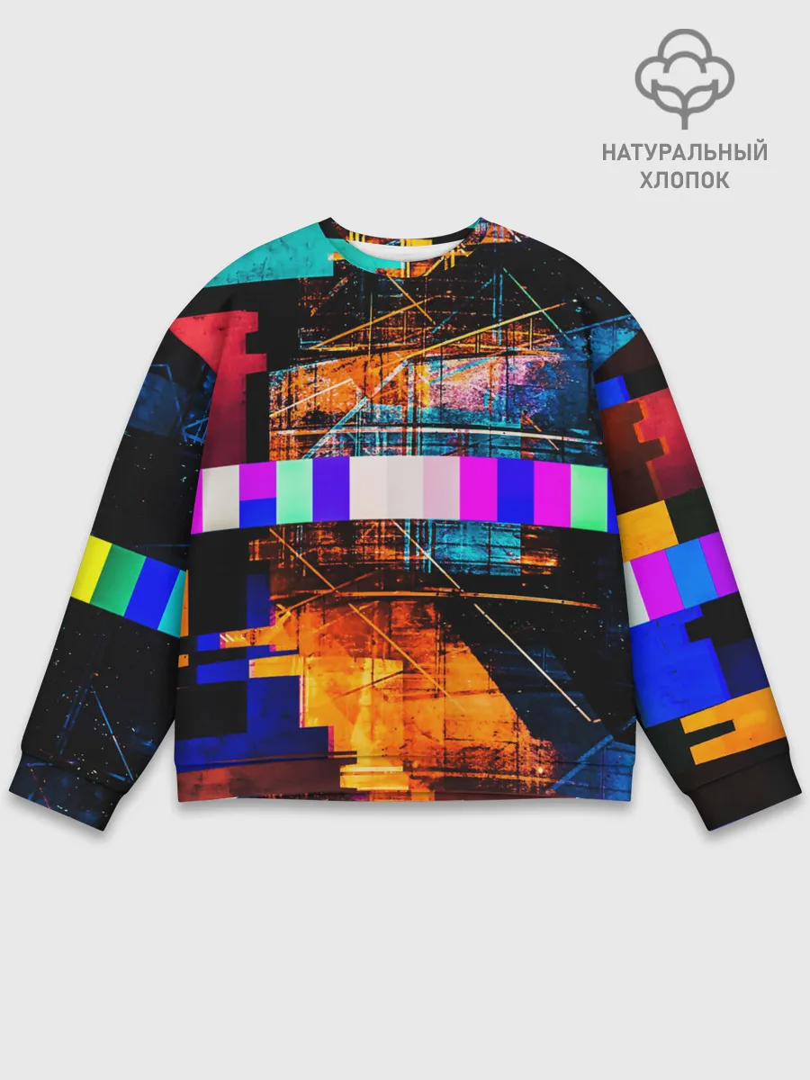 Мужской свитшот базовый / ПОМЕХИ