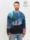 Мужской свитшот базовый / CITY NEON