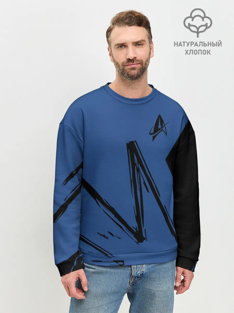 Мужской свитшот базовый / Star Trek