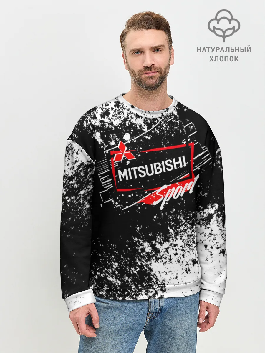 Мужской свитшот базовый / Mitsubishi SPORT