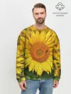 Мужской свитшот базовый / Подсолнух