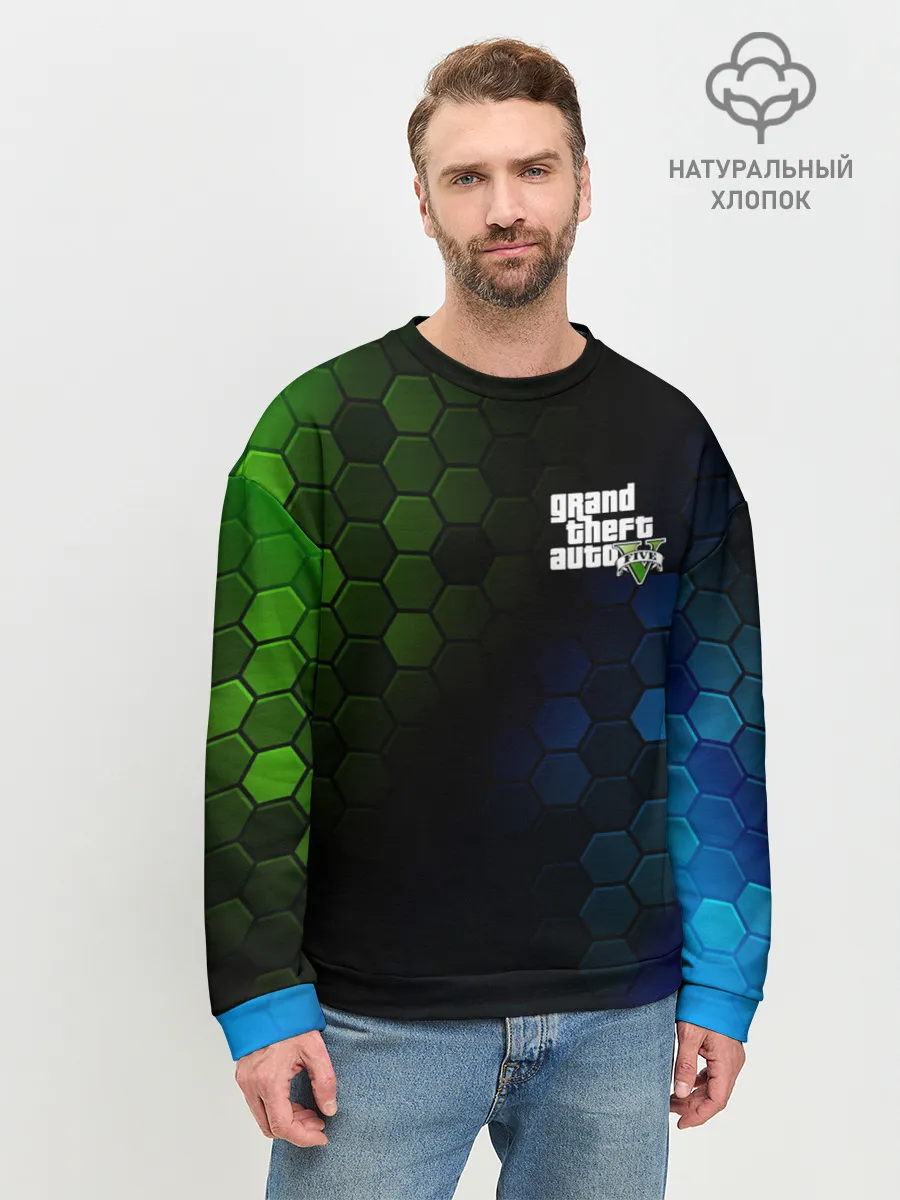 Мужской свитшот базовый / GTA 5 / ГТА 5