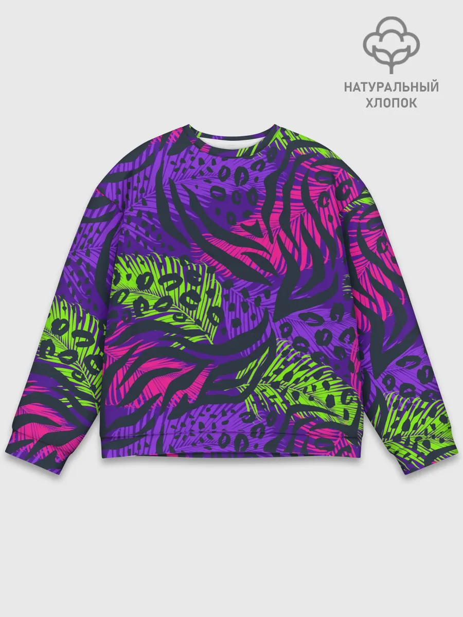 Мужской свитшот базовый / Африканский дух