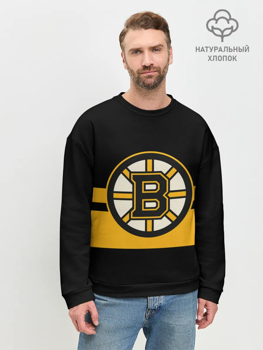 Мужской свитшот базовый / BOSTON BRUINS NHL