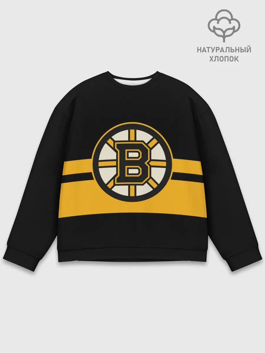 Мужской свитшот базовый / BOSTON BRUINS NHL