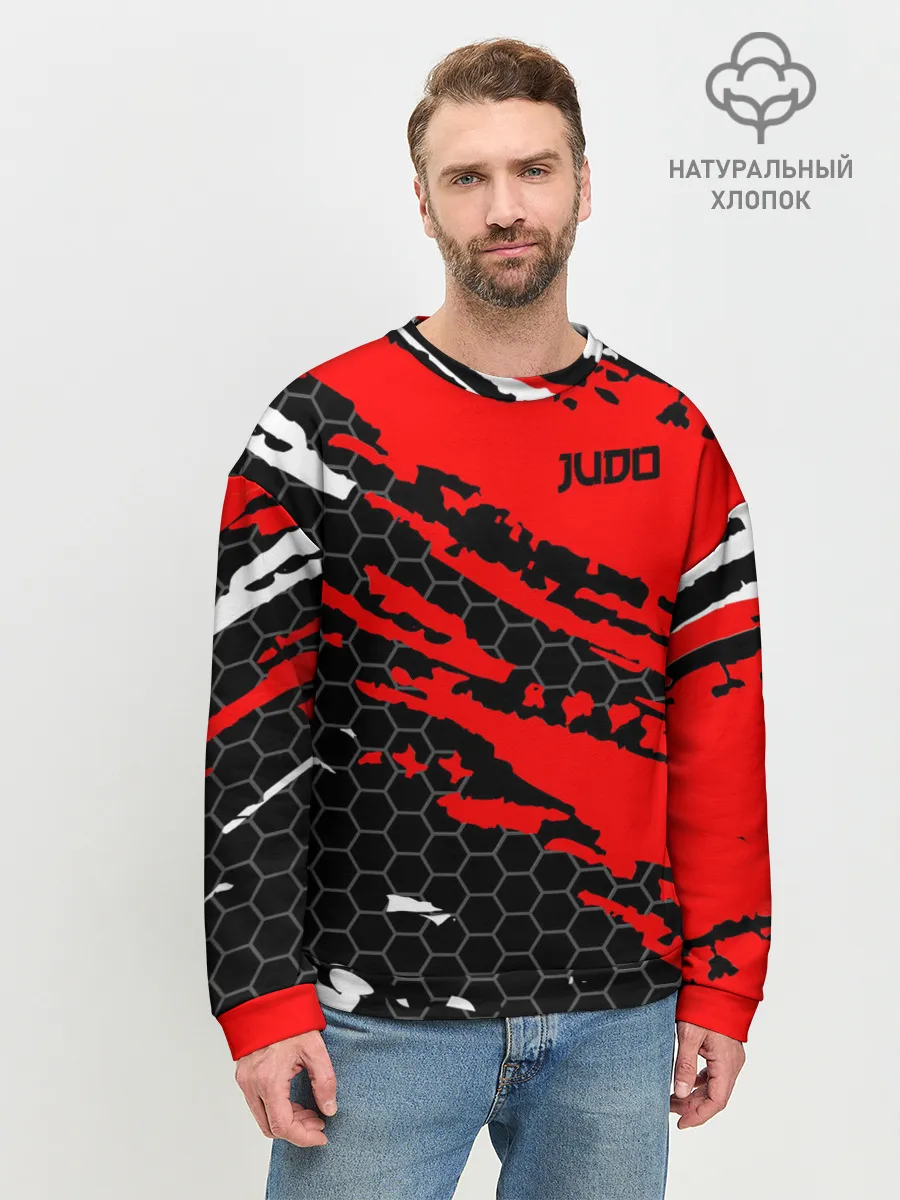 Мужской свитшот базовый / Judo