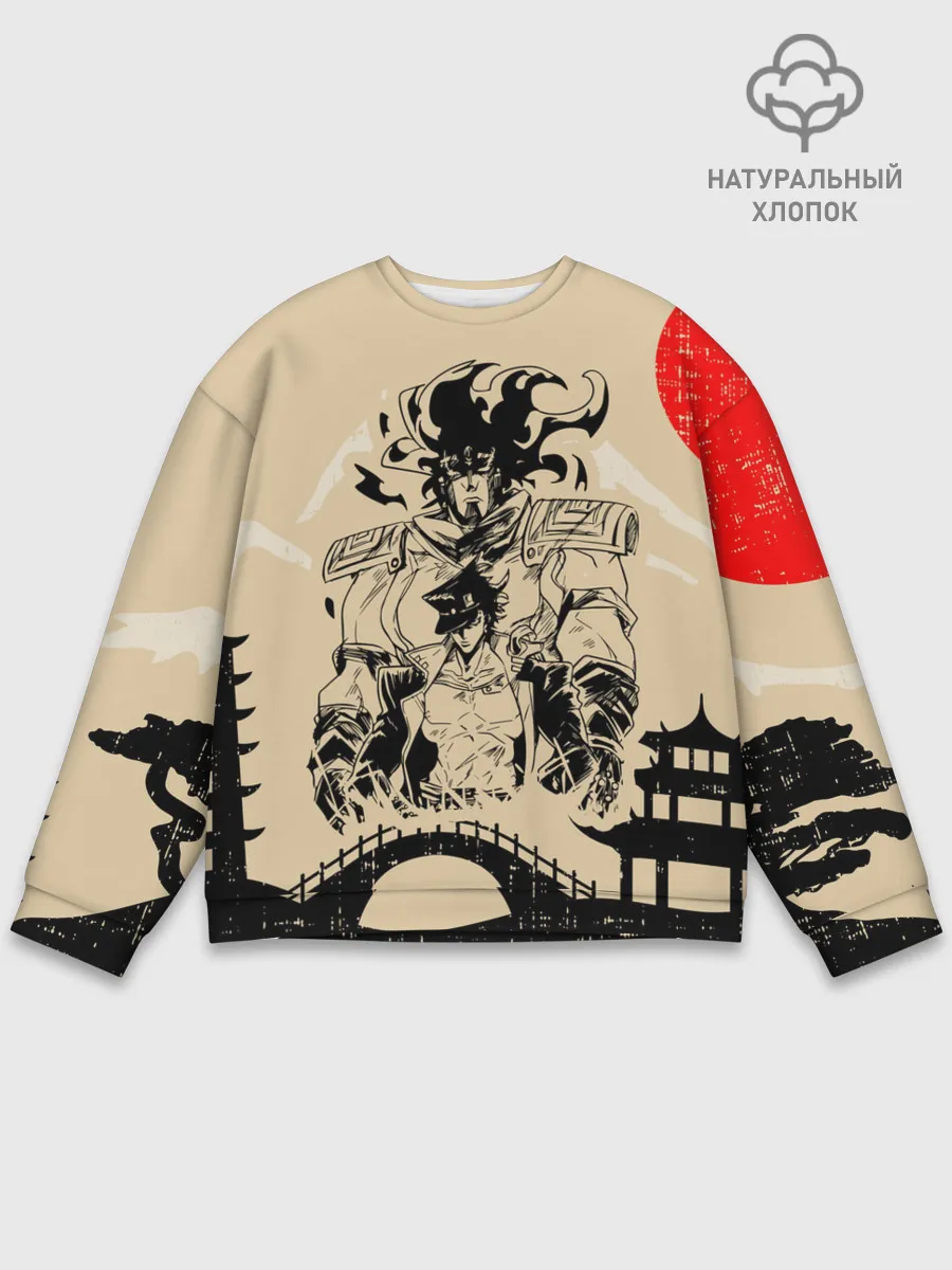 Мужской свитшот базовый / JOJO BIZARRE ADVENTURE | ПРИКЛЮЧЕНИЯ ДЖОДЖО