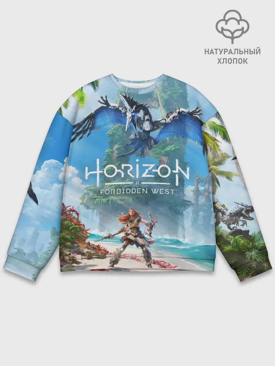 Мужской свитшот базовый / Horizon Forbidden West