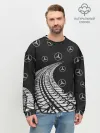Мужской свитшот базовый / MERCEDES / МЕРСЕДЕС