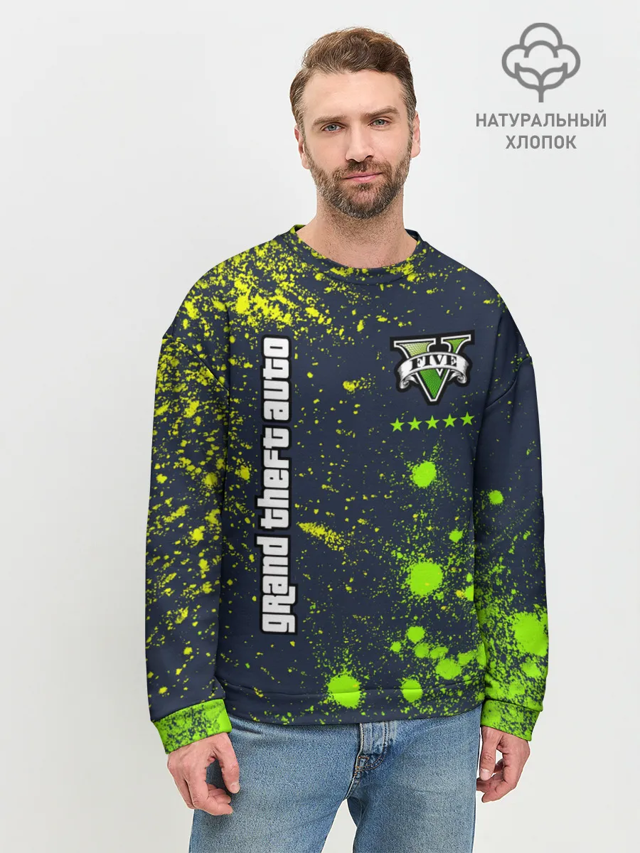 Мужской свитшот базовый / GTA 5 / ГТА 5
