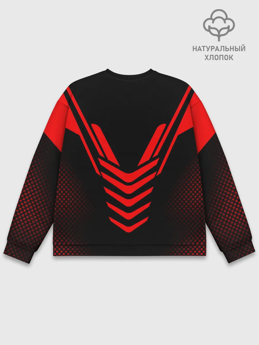 Мужской свитшот базовый / Экзоскелет СССР