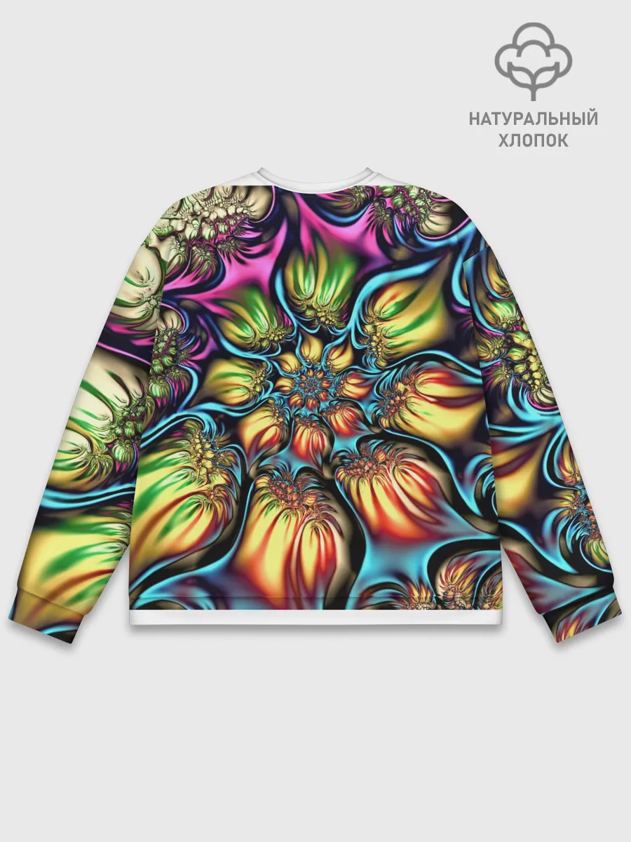 Мужской свитшот базовый / Абстракция