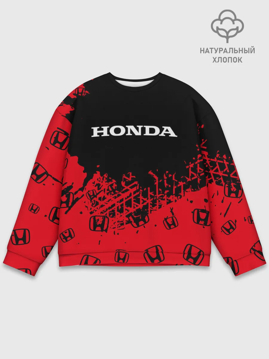 Мужской свитшот базовый / HONDA / ХОНДА