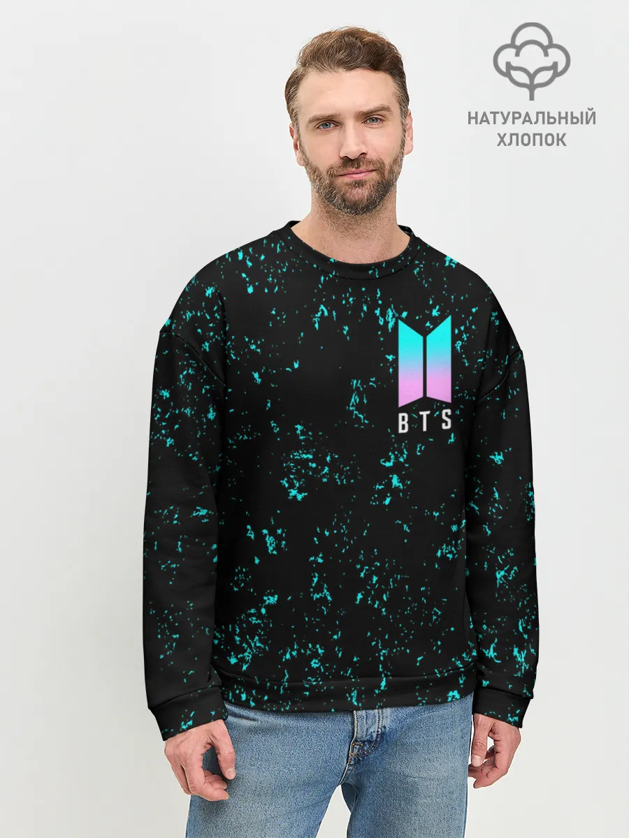 Мужской свитшот базовый / BTS / БТС