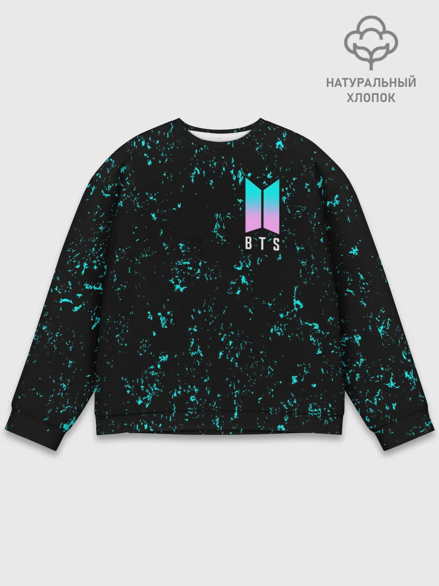 Мужской свитшот базовый / BTS / БТС