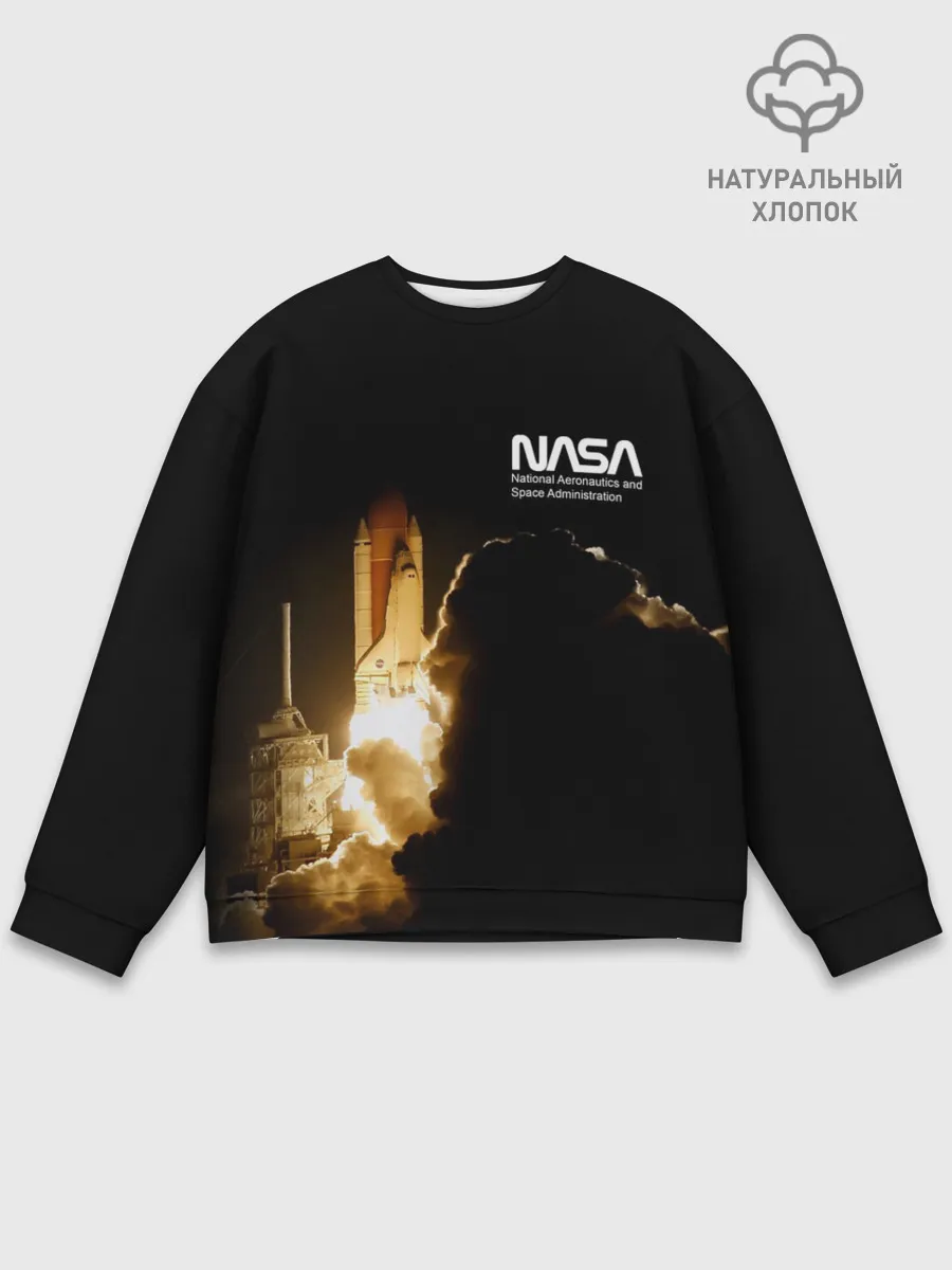 Мужской свитшот базовый / NASA