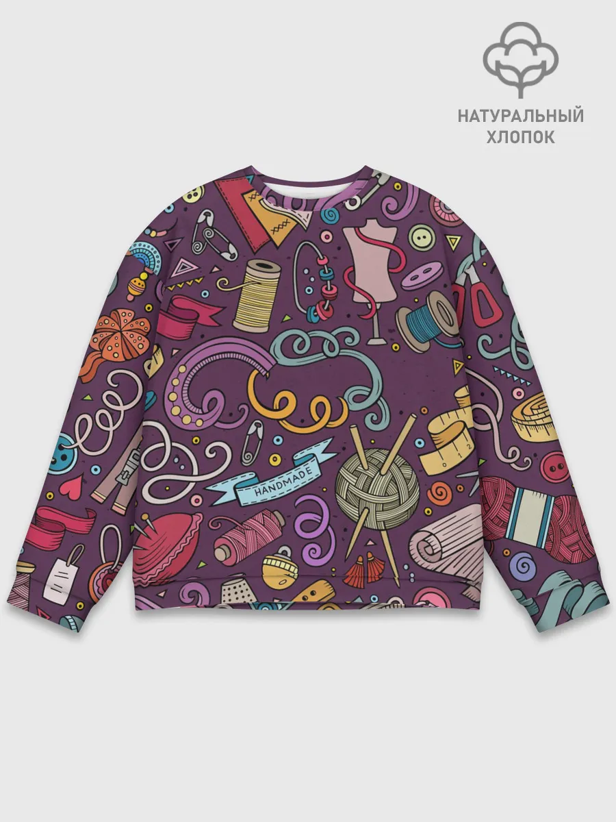 Мужской свитшот базовый / шитье