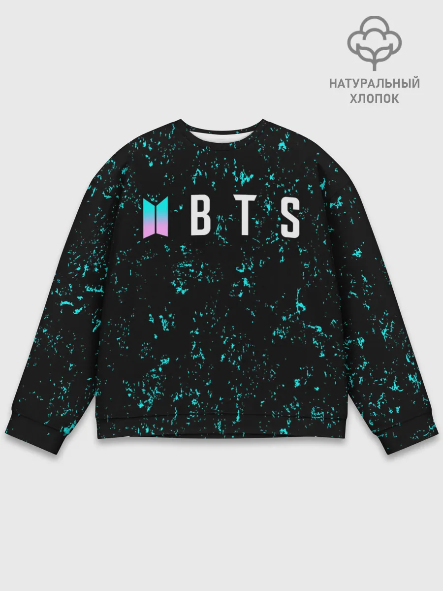 Мужской свитшот базовый / BTS / БТС