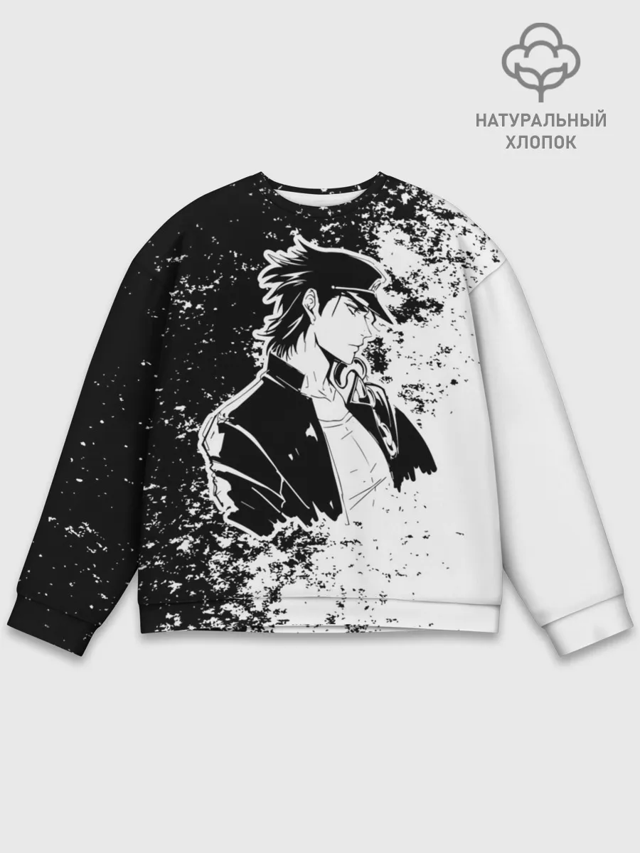 Мужской свитшот базовый / Приключения ДжоДжо