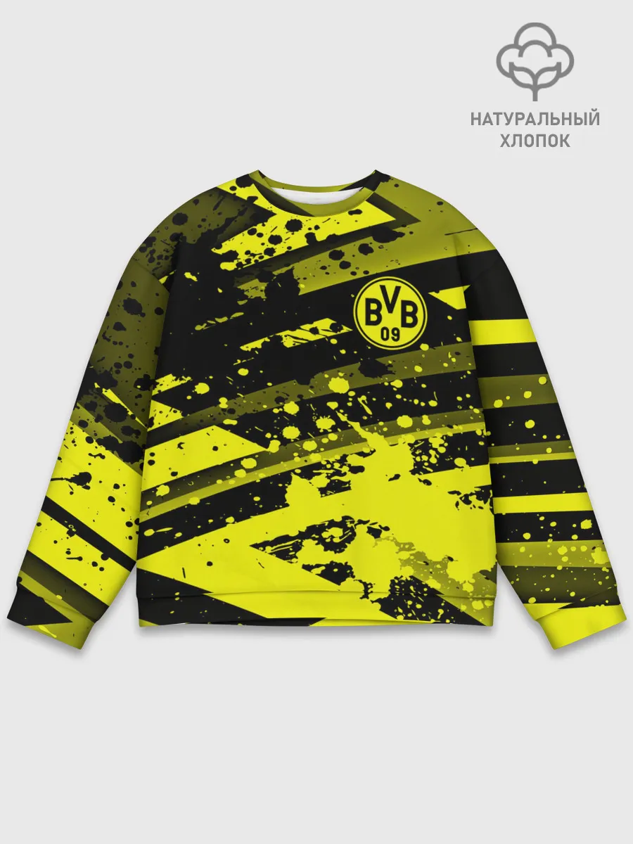 Мужской свитшот базовый / Borussia Dortmund