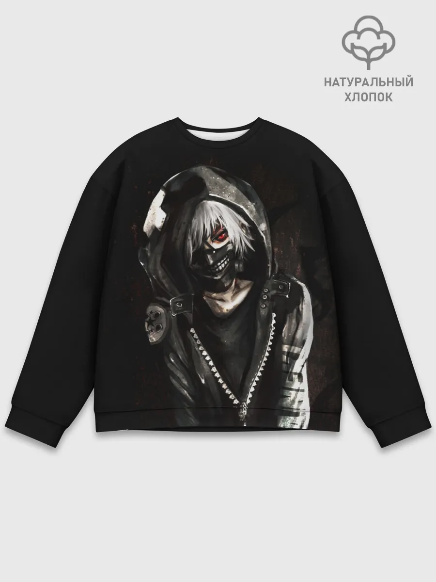 Мужской свитшот базовый / Токийский гуль