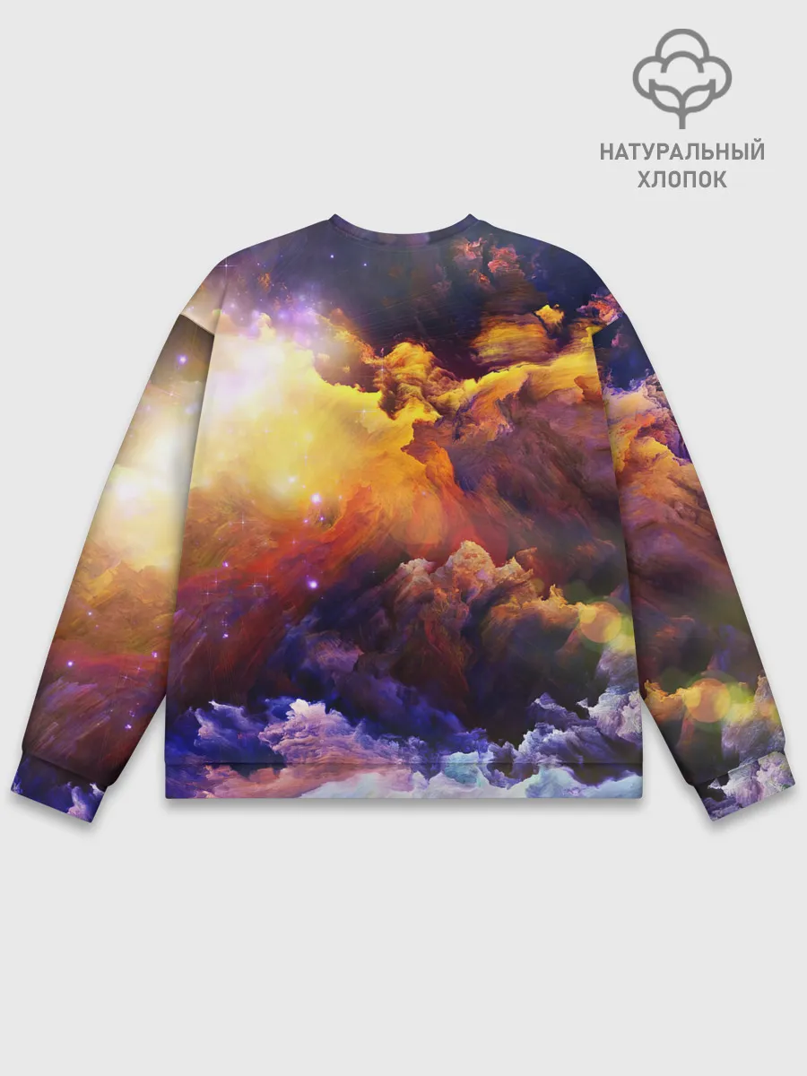 Мужской свитшот базовый / Яркий свет