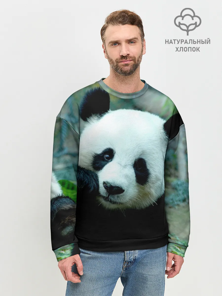 Мужской свитшот базовый / Панда