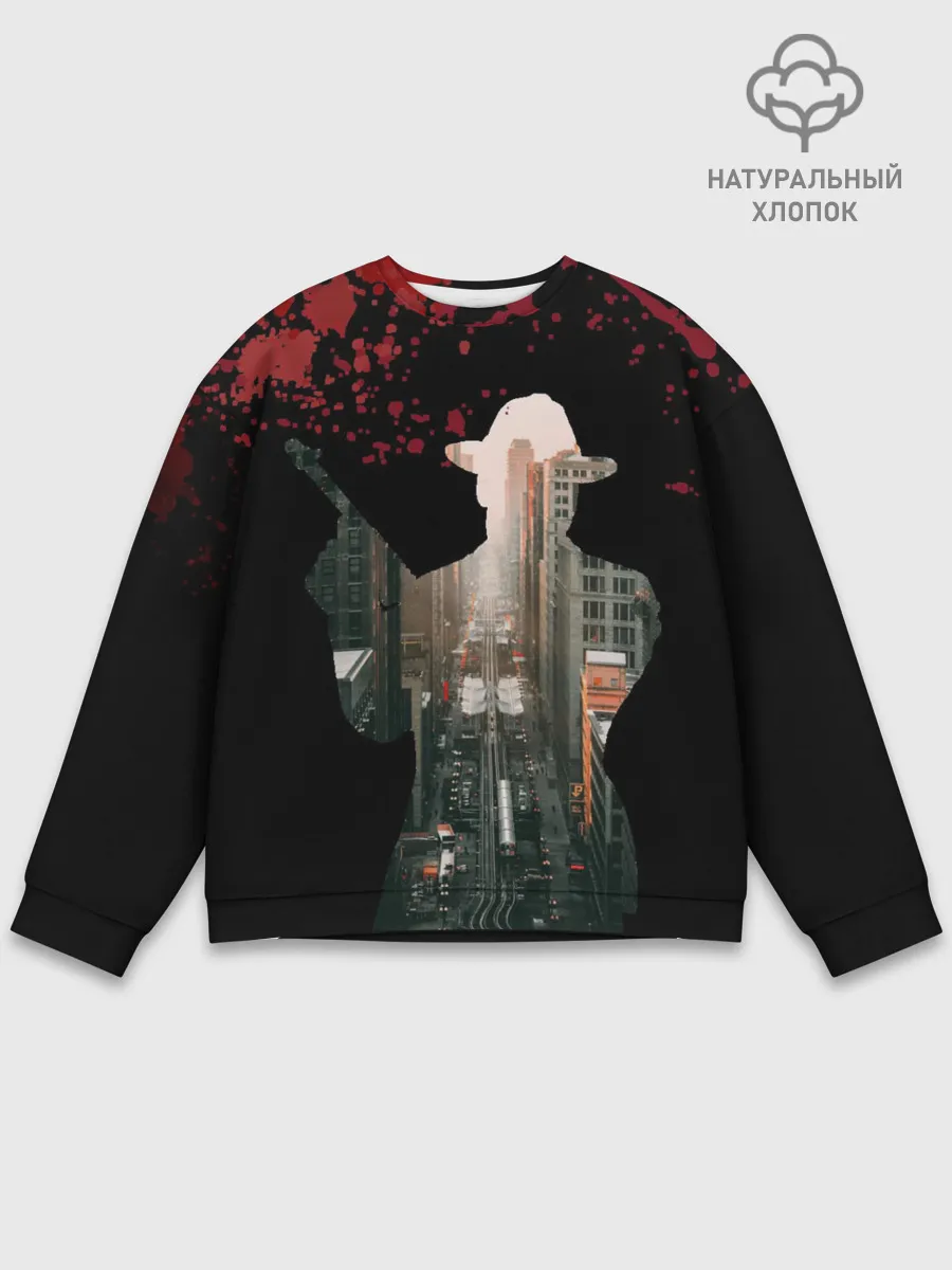 Мужской свитшот базовый / Гангстер 3