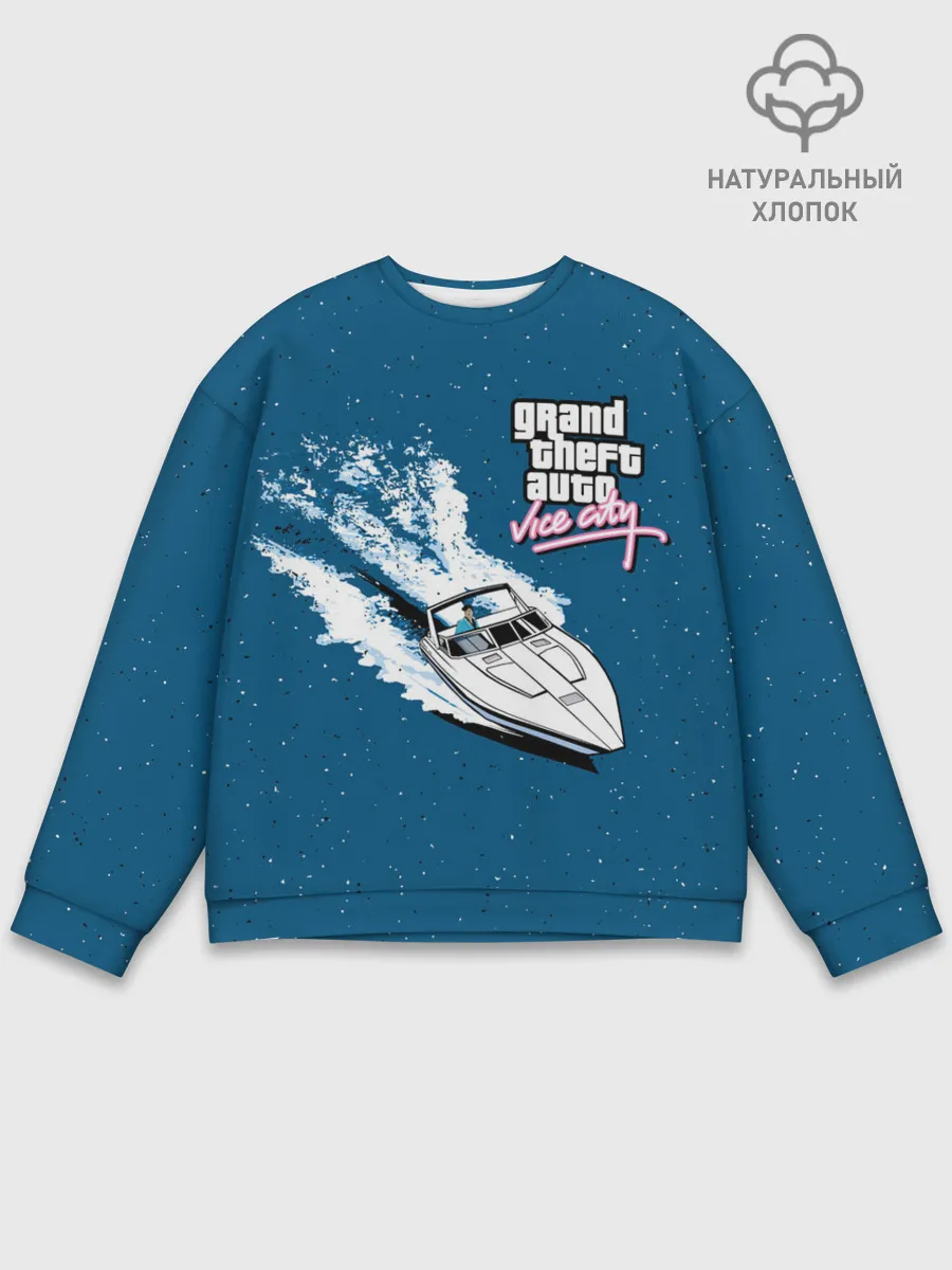 Мужской свитшот базовый / GTA Vice City