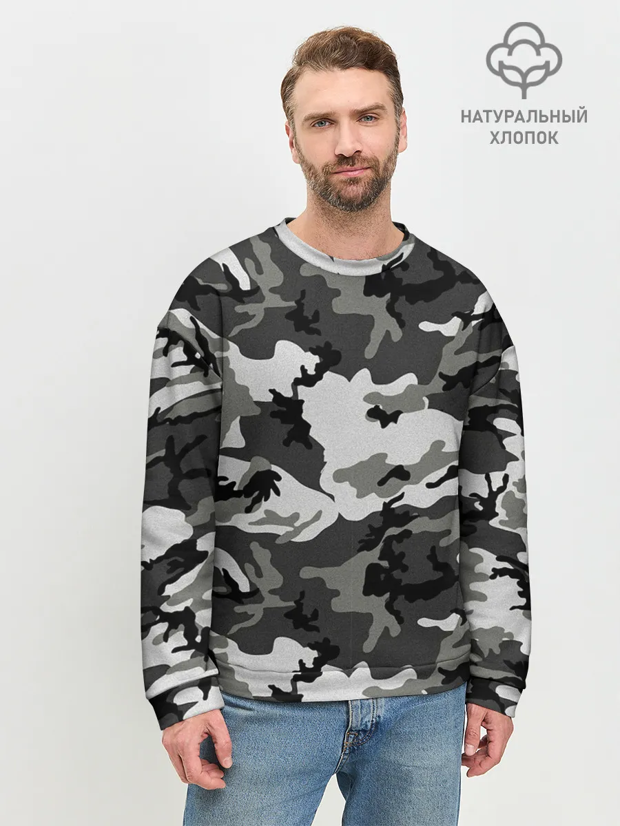 Мужской свитшот базовый / Маскировка