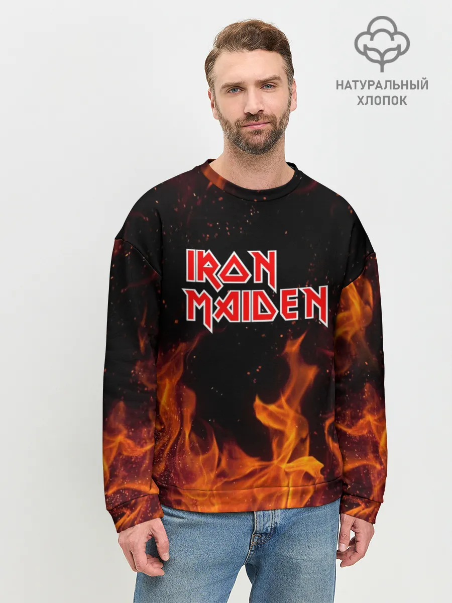 Мужской свитшот базовый / Iron Maiden