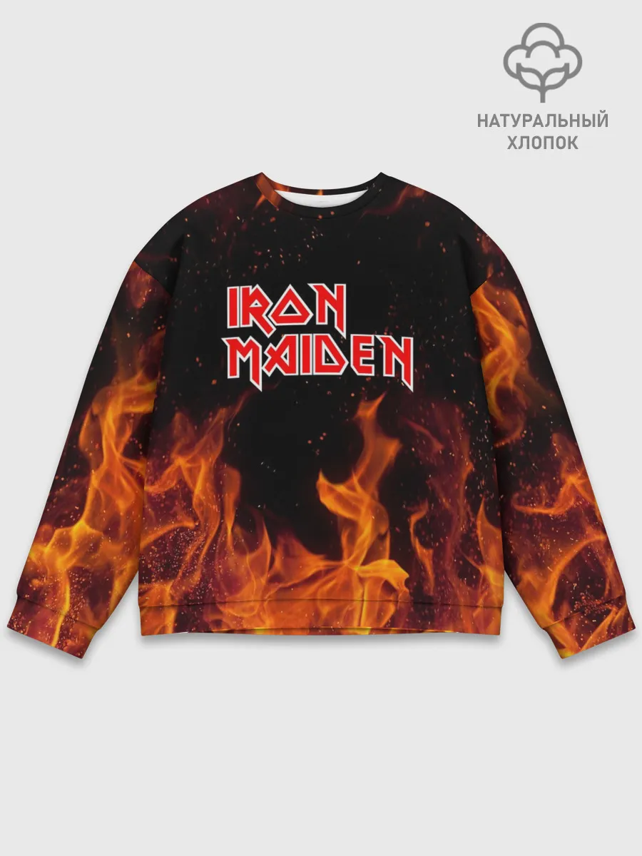 Мужской свитшот базовый / Iron Maiden