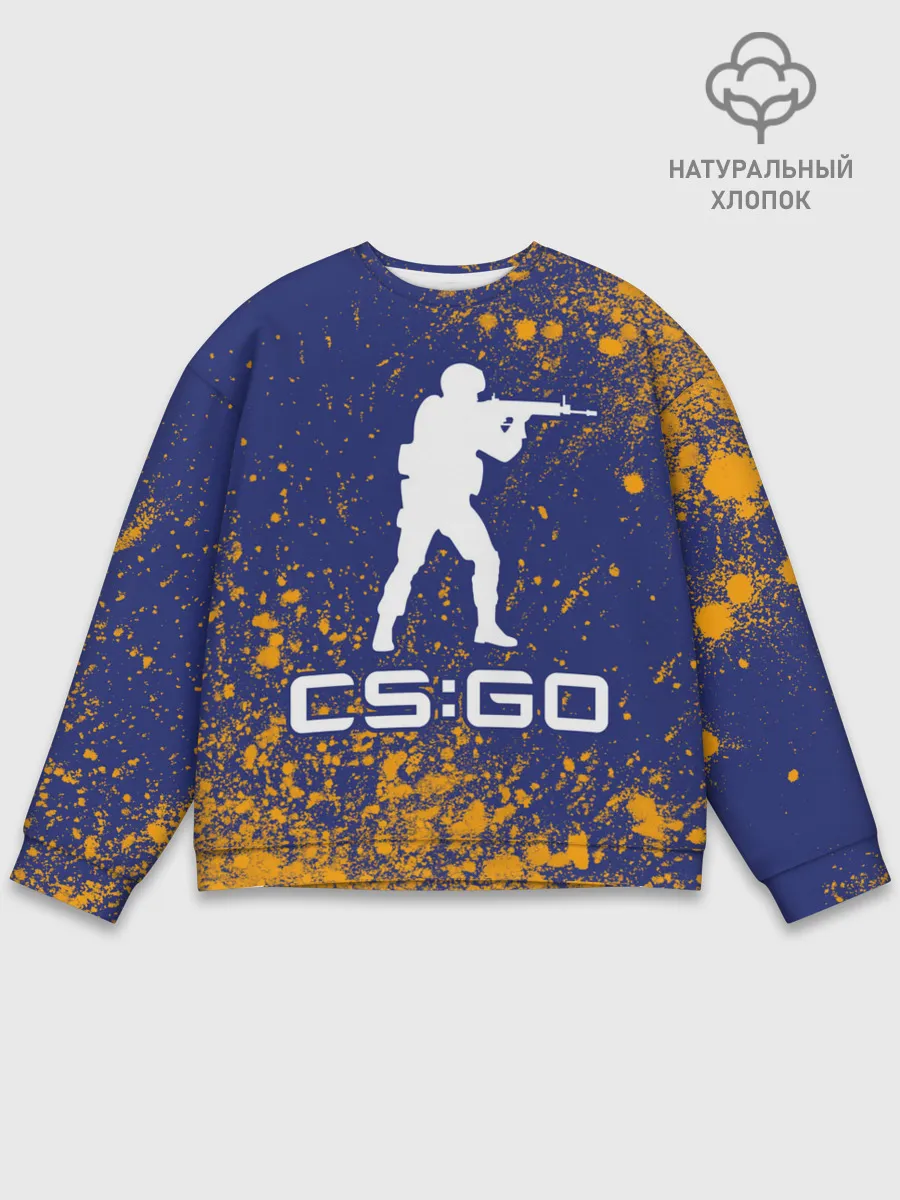 Мужской свитшот базовый / CS GO | КС ГО