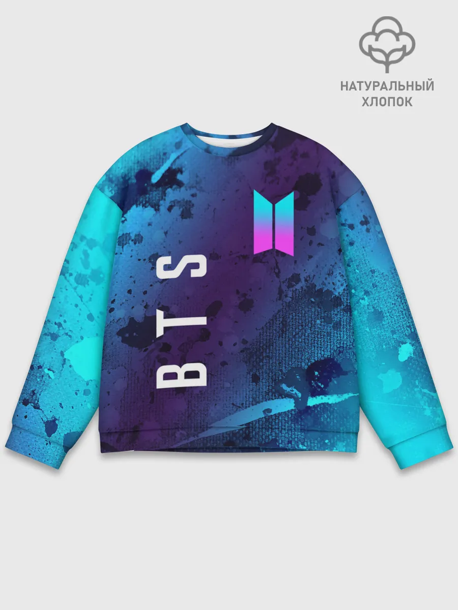 Мужской свитшот базовый / BTS / БТС