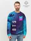 Мужской свитшот базовый / BTS / БТС
