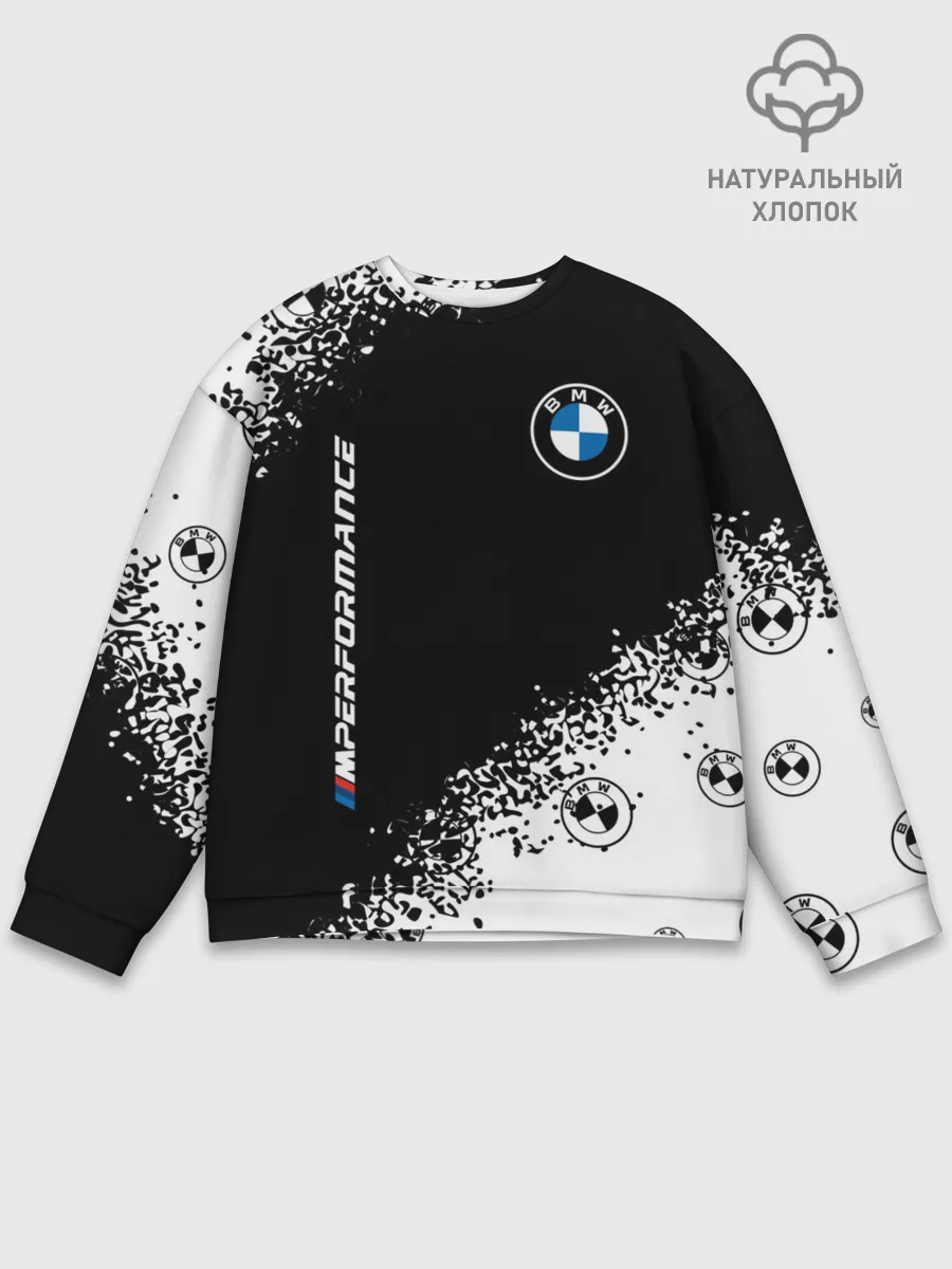 Мужской свитшот базовый / BMW / БМВ