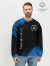 Мужской свитшот базовый / MERCEDES / МЕРСЕДЕС