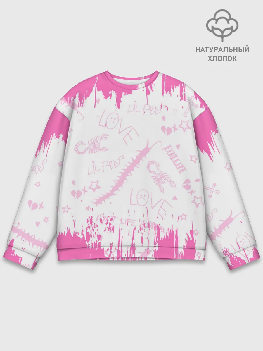 Мужской свитшот базовый / LIL PEEP / ЛИЛ ПИП